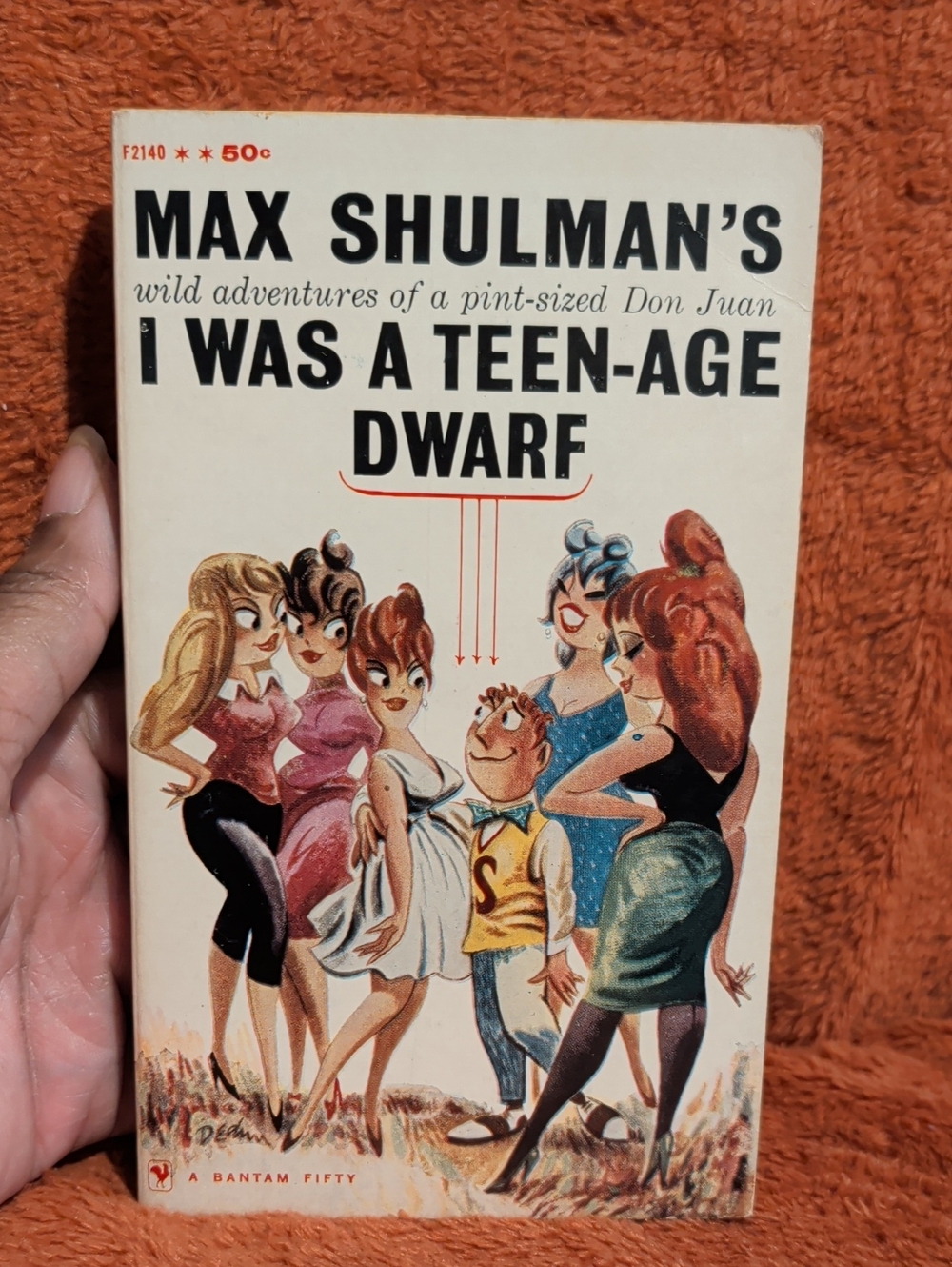 Max Shulman’s I Was a Teen-Age Dwarf - Vintage Paperback